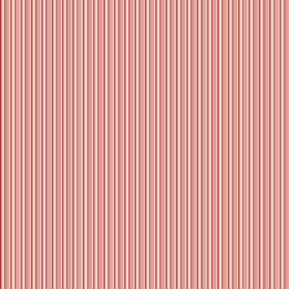 Aunt Grace Simply Charming - Lawn Stripe - Red