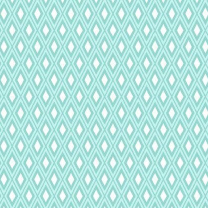 Adorable Alphabet - Snuggle Diamond - Lagoon