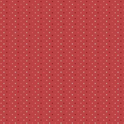 Strawberries and Cream - Poppy Seed - Crimson