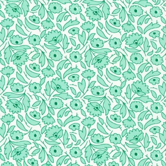 Gentle Petals - Gentle Flowers - Green