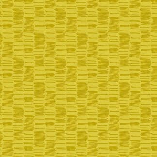 Century Rainbow - Hatched Stripe - Sulfur