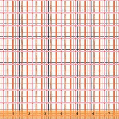 Darling - Sparse Plaid - Orange