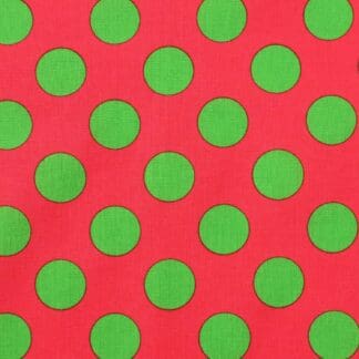 Kokka - Polka Dot - Watermelon