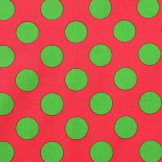 Kokka - Polka Dot - Watermelon