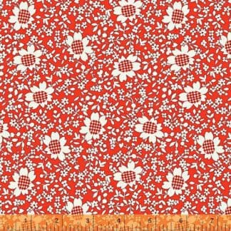Storybook ‘22 - Gingham Flower - Red
