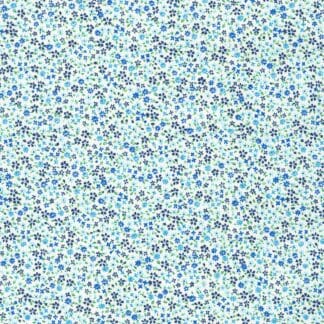 Petite Garden Blues - Mini Floral - Mint