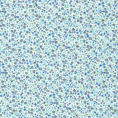 Petite Garden Blues - Mini Floral - Mint