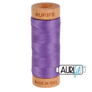 Aurifil 80wt Cotton Mako' - Dusty Lavender 1243 - 280m Spool