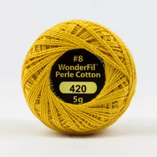 Eleganza - 8wt Egyptian Cotton - Polished Amber #420