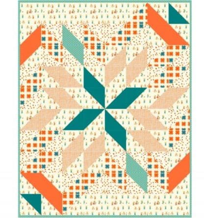 Country Mouse - Checkers - Tangerine - Image 2