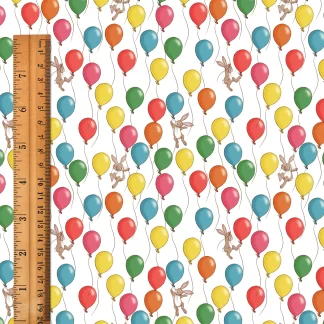 Belle & Boo - Balloon Bunny Fabric