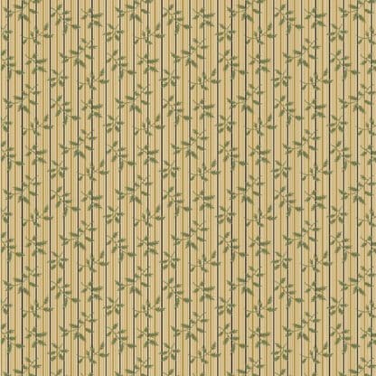 Villa Flora - Striped Fern - Green