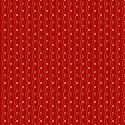 Villa Flora - Dainty Dots - Red