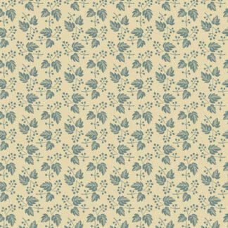 Villa Flora - Falling Leaves - Blue