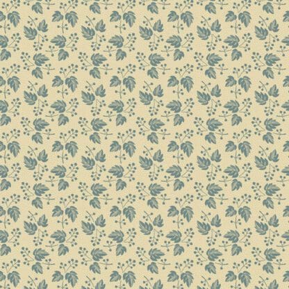 Villa Flora - Falling Leaves - Blue