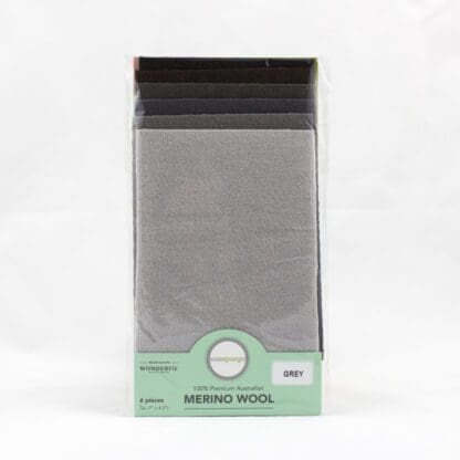 Sue Spargo - Fat 1/32 Wool Merino Pack - Grey