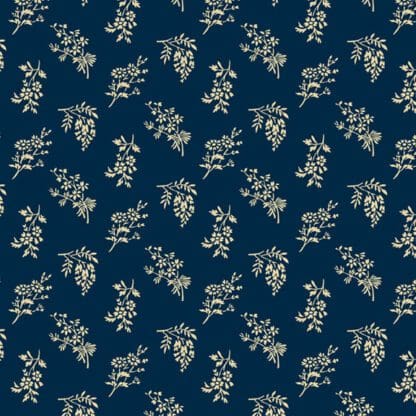 Vintage Charm - Cut Flower - Navy