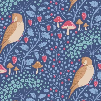 Hibernation - Sleepybird - Denim