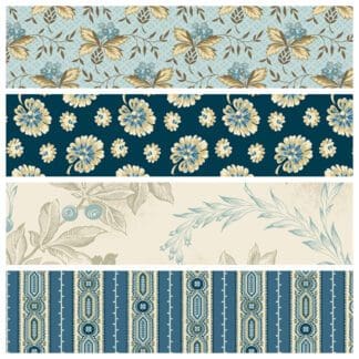Laundry Basket Quilts - Cocoa Blue