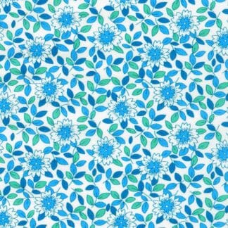 All a Flutter - Flowers - Blue