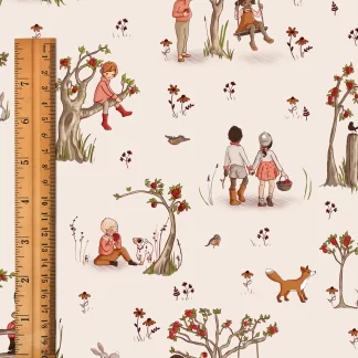 Belle & Boo - Autumn Apple Orchard Fabric