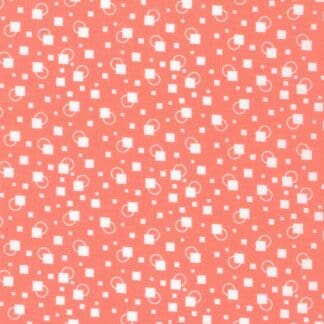 Little Blossoms - Squares - Orange