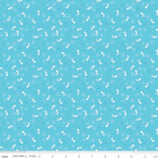 Storytime 30's - Bunnies - Aqua