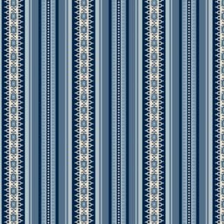 Genevieve - Stripe - Blue