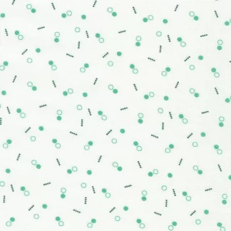 Hints of Prints - Circles and Dashes - Aloe