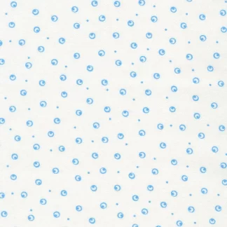 Hints of Prints - Circles - Blue