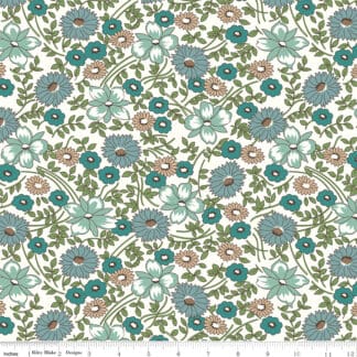 Prairie - Flower - Teal - Wide Back