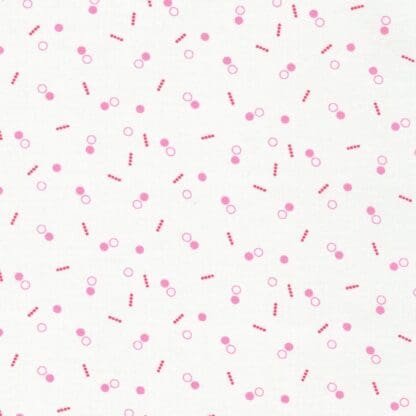 Hints of Prints - Circles and Dashes - Pink