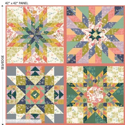 In the Garden - Garden Stars Panel - Multi