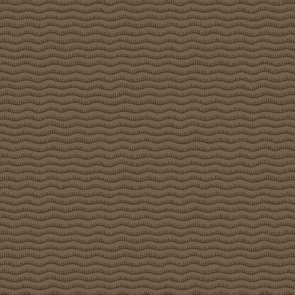 Meadowlark Manor - Toothy Wave - Brown