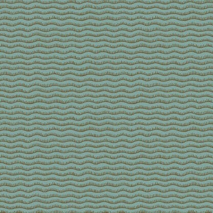 Meadowlark Manor - Toothy Wave - Teal
