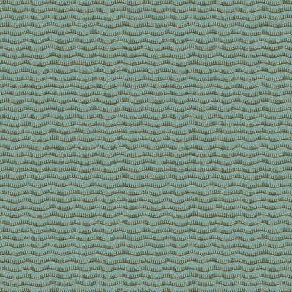 Meadowlark Manor - Toothy Wave - Teal