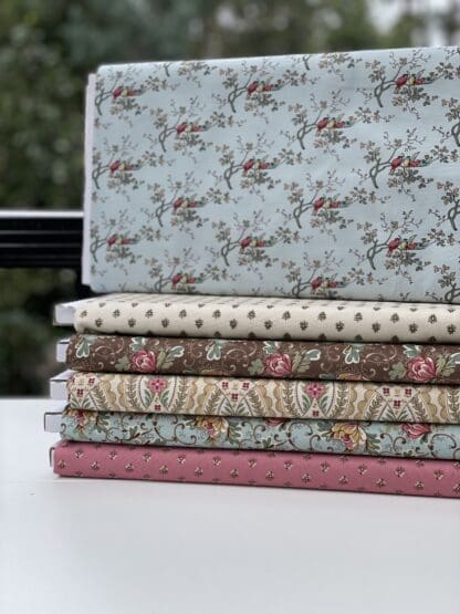 Meadowlark Manor - Calico - Teal - Image 2