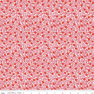 Storytime 30’s - Floral - Red