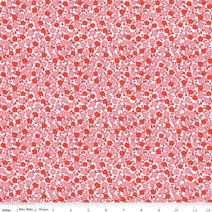 Storytime 30’s - Floral - Red