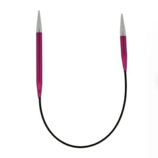 Zing - Asymmetric Fixed Circular Needles 25cm