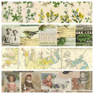 Collage Style Fabrics