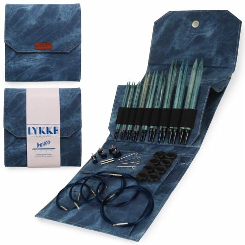 Lykke - Interchangeable Needles Set - Indigo Long Variable