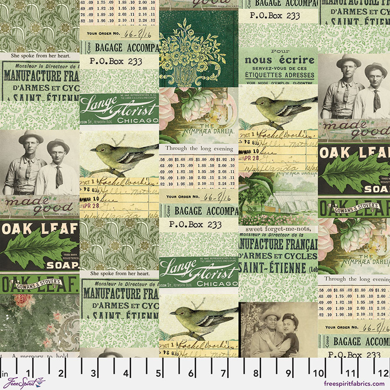 Palette Green - Collage - Green