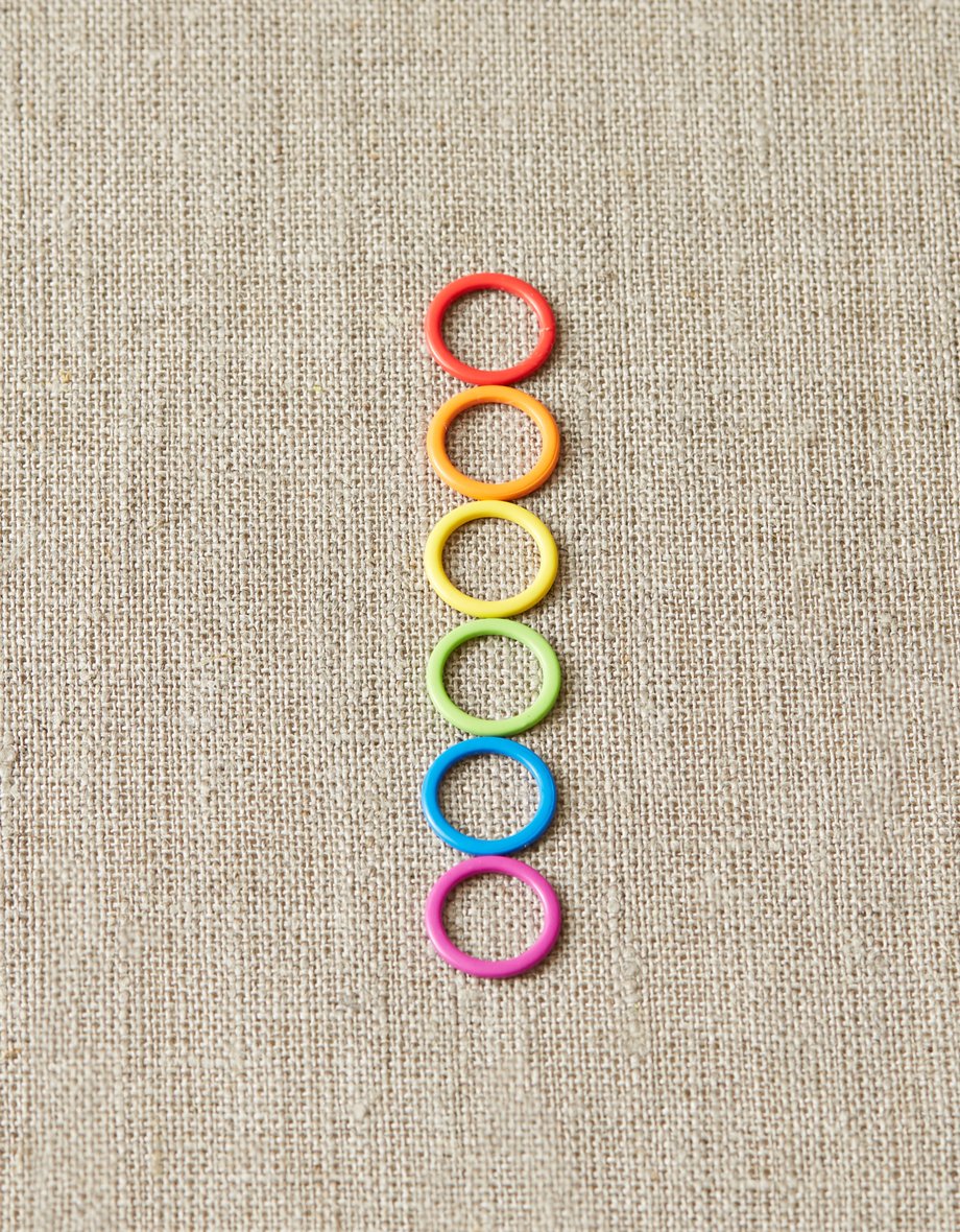 Cocoknits - Colourful Stitch Markers 9mm - Image 3