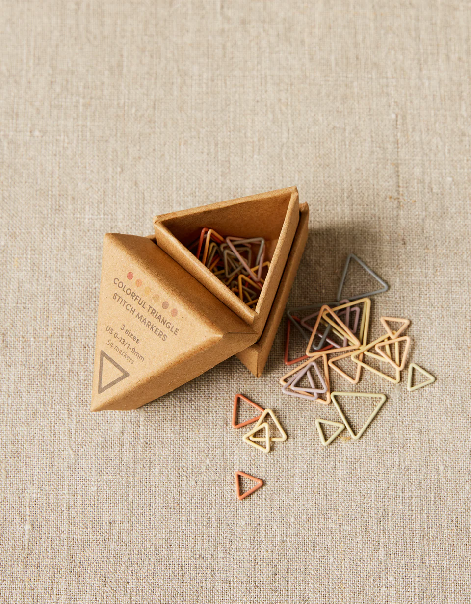 Cocoknits - Colourful Triangle Stitch Markers - Image 2