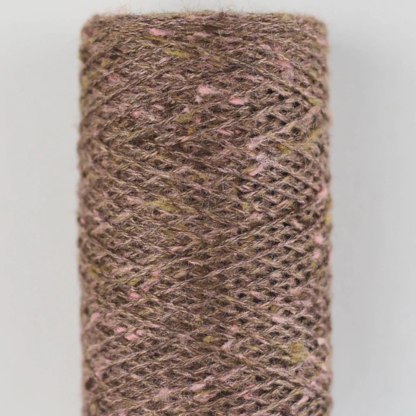 Tussah Tweed - Brown Rose #038