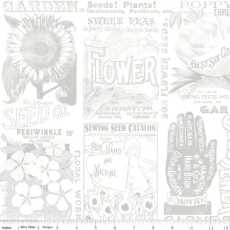 Sewing Seeds - Riley Blake - Wide Back