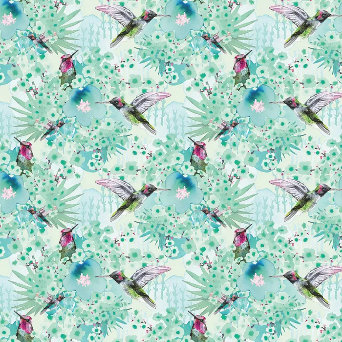 Hummingbird - Blue