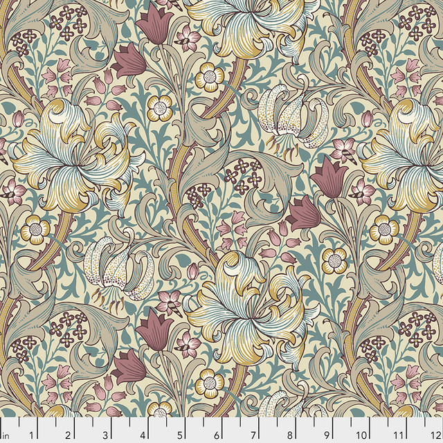 Golden Lily - Dusk - William Morris
