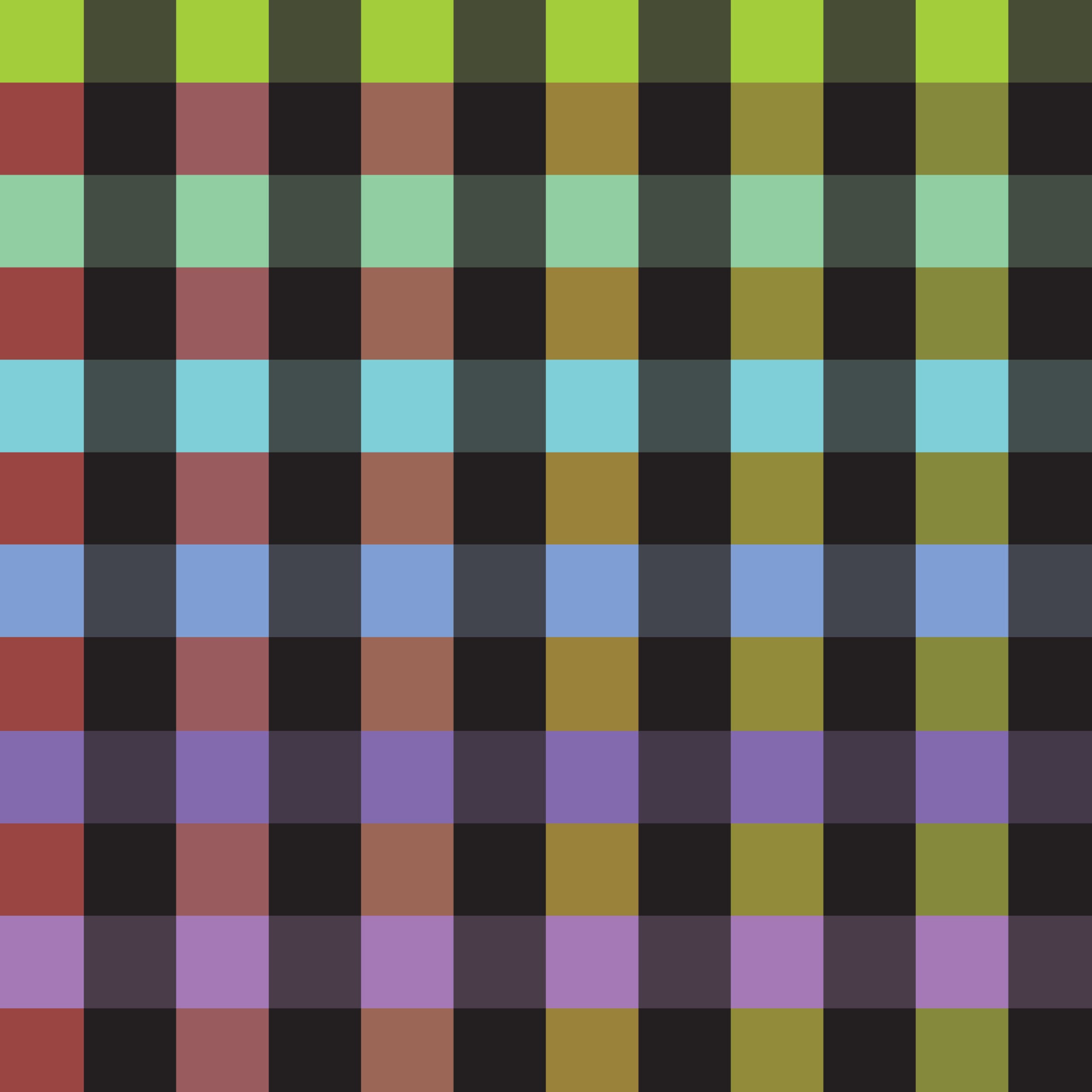 Devonstone - Rainbow Check - Black - Wide Back